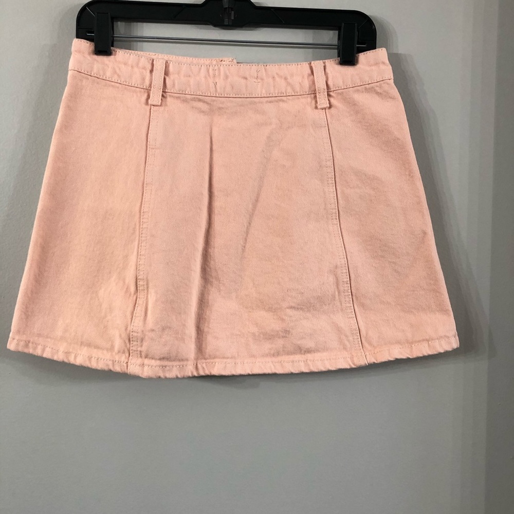 Forever 21 Light Pink Denim Skirt - Picture 2 of 4